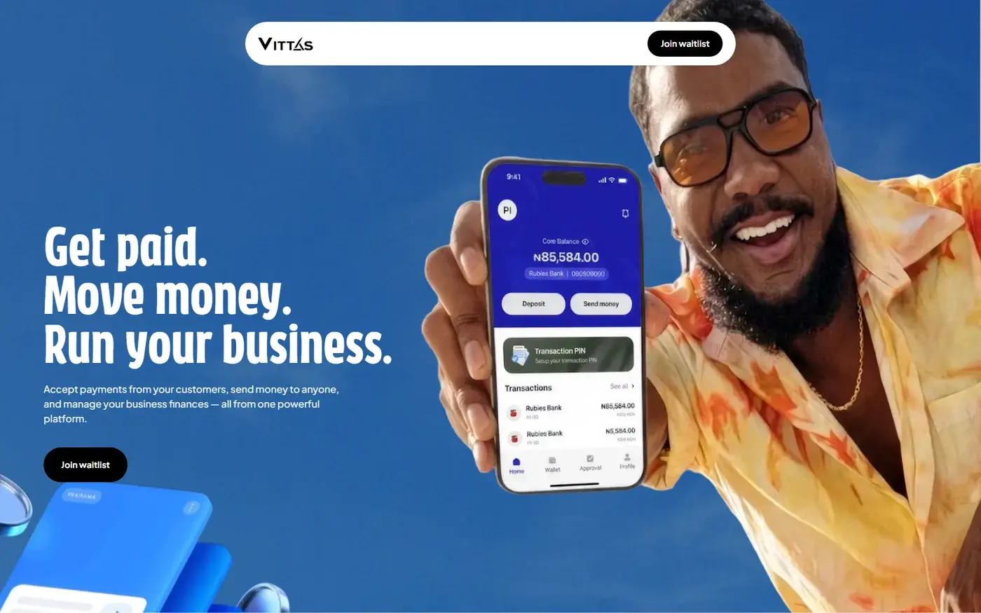 Vittas International — Healthcare financing for pharmacies and hospitals — web and mobile.